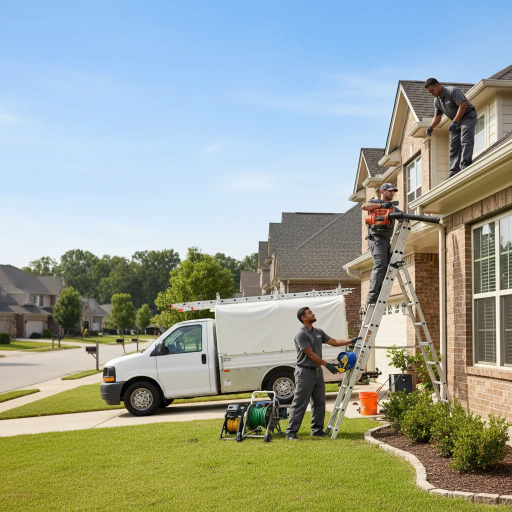Home Gutter Service in Sidney, IL near me